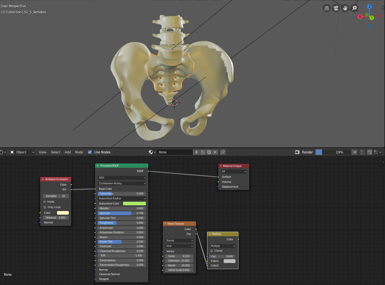 Blender shading nodes